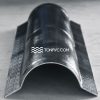 Tấm Úp Sườn Ngói Nhựa màu Xám Đen